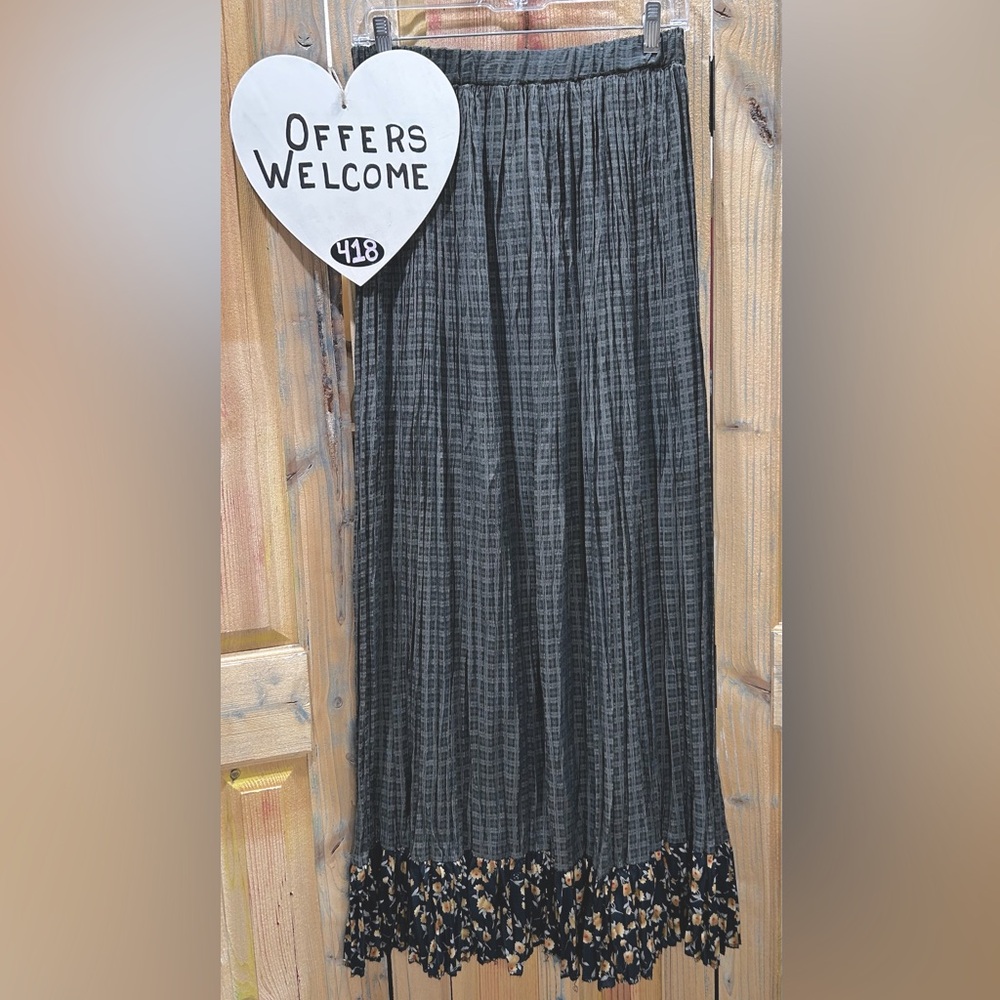 SA ROSE Western Broomstick Skirt Sm/Med Retro Rodeo Southwest